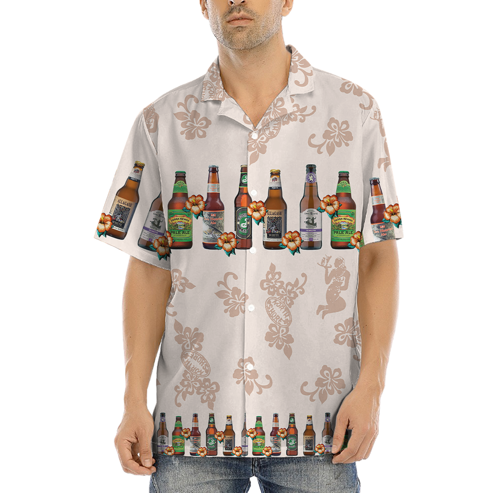 Vintage Beer Aloha Shirt - variant image 1