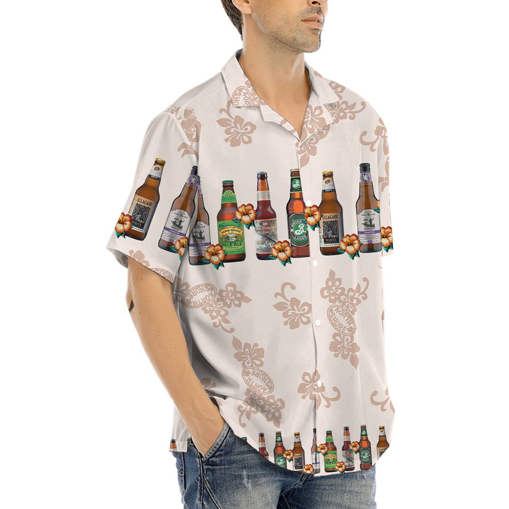 Vintage Beer Aloha Shirt
