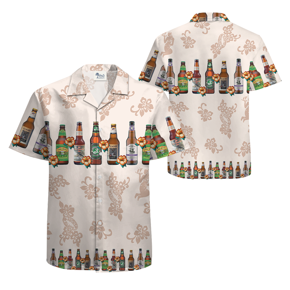 Vintage Beer Aloha Shirt