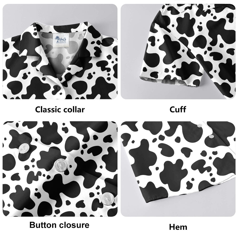 Cosplay Cow Hawaiian Shirt