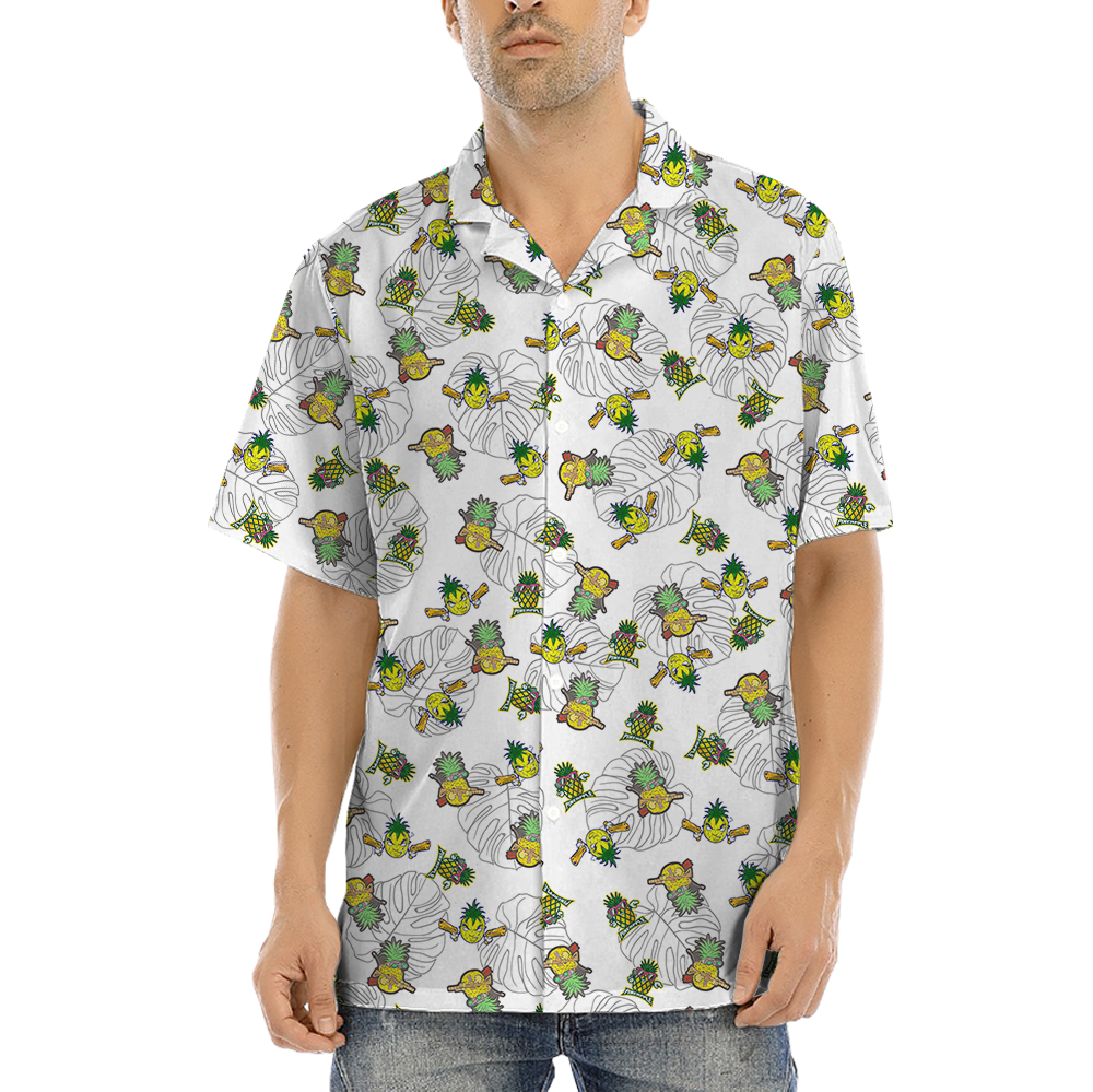Cool Tactical Pineapple Hawaiian Shirt - variant image 1