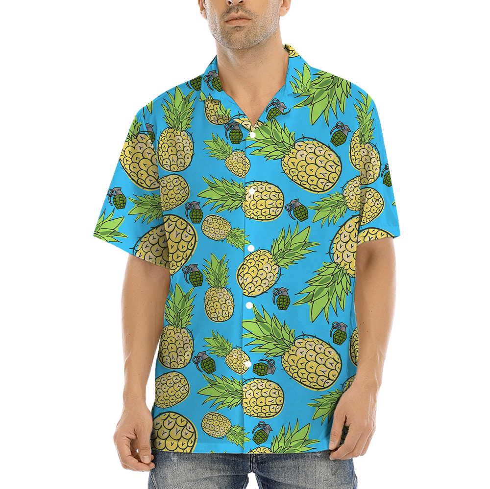 Grenade Tactical Pineapple Hawaiian Shirt - variant image 1