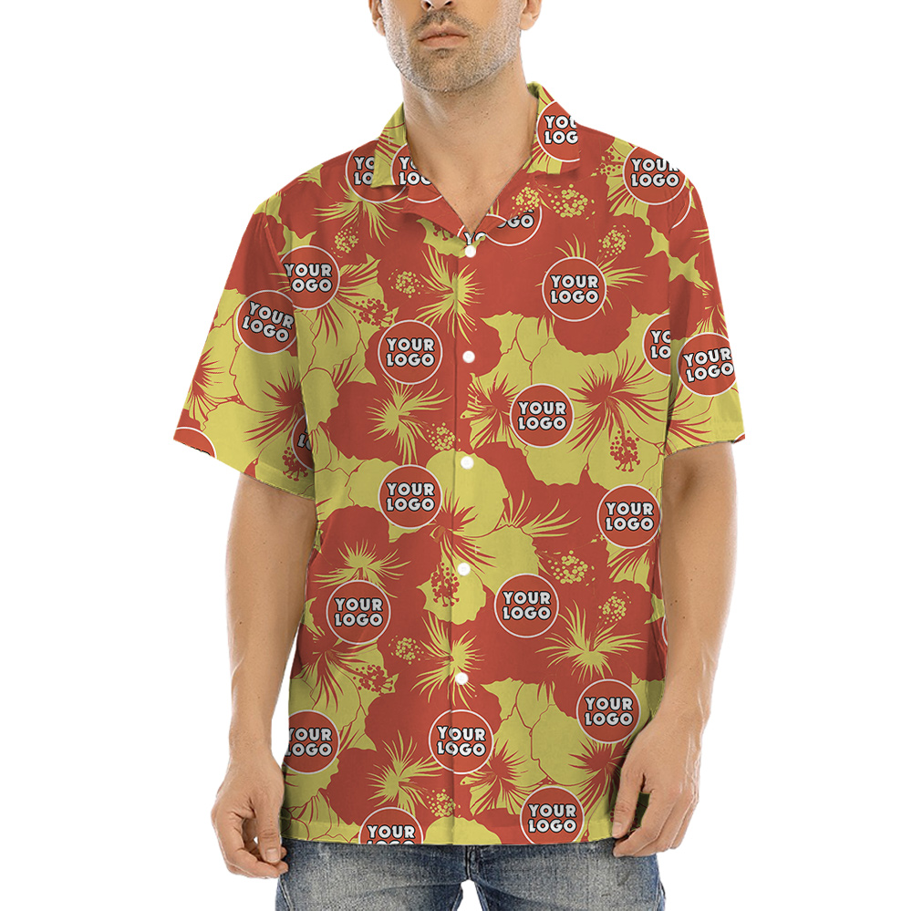 Sunset Hibiscus Theme Hawaiian Shirt Custom Pictures - variant image 1