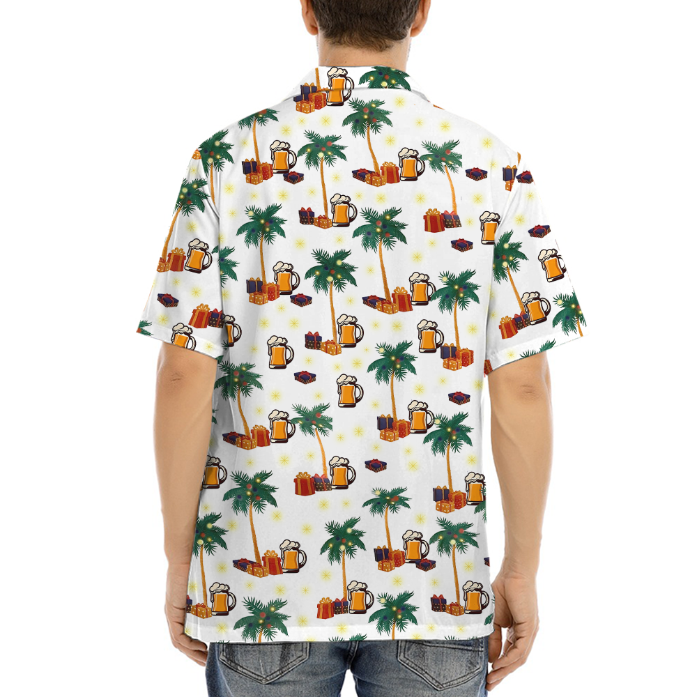 Christmas In July Beer Hawaiian Shirt