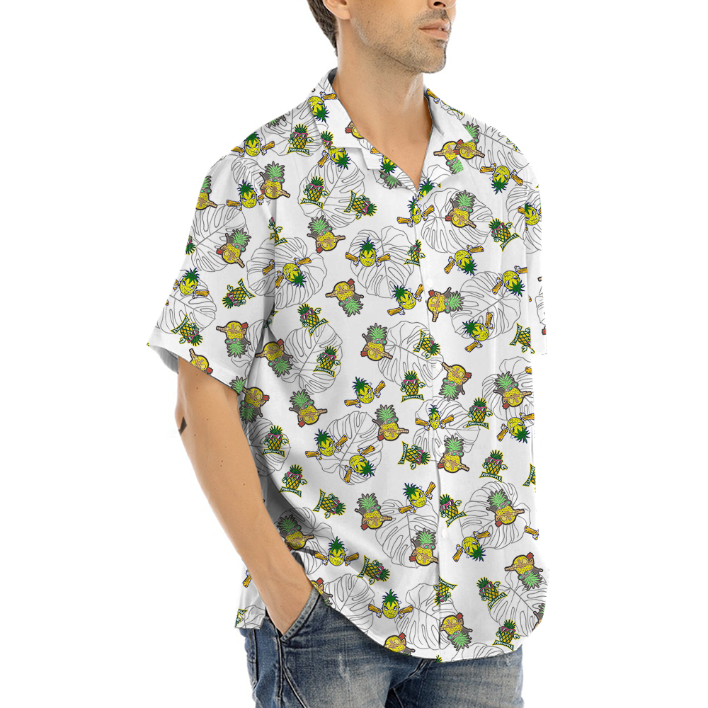 Cool Tactical Pineapple Hawaiian Shirt