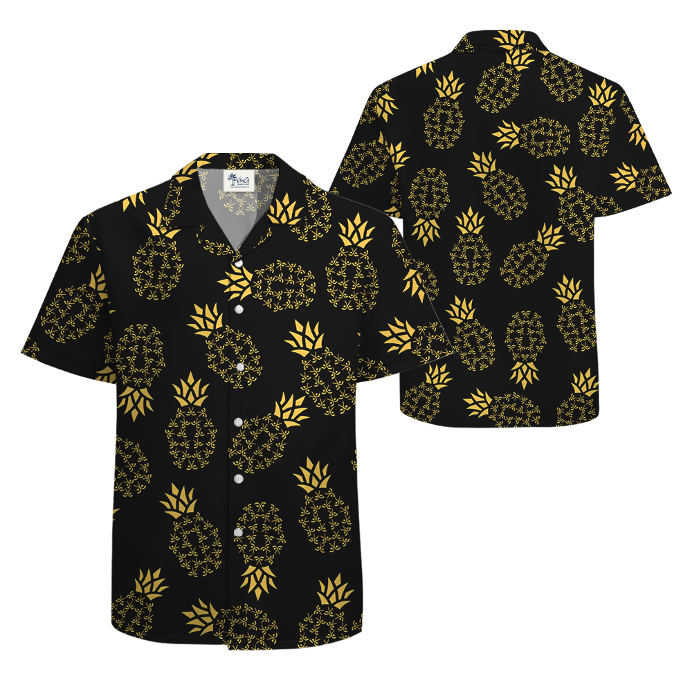 Golf Pineapple Hawaiian Shirt