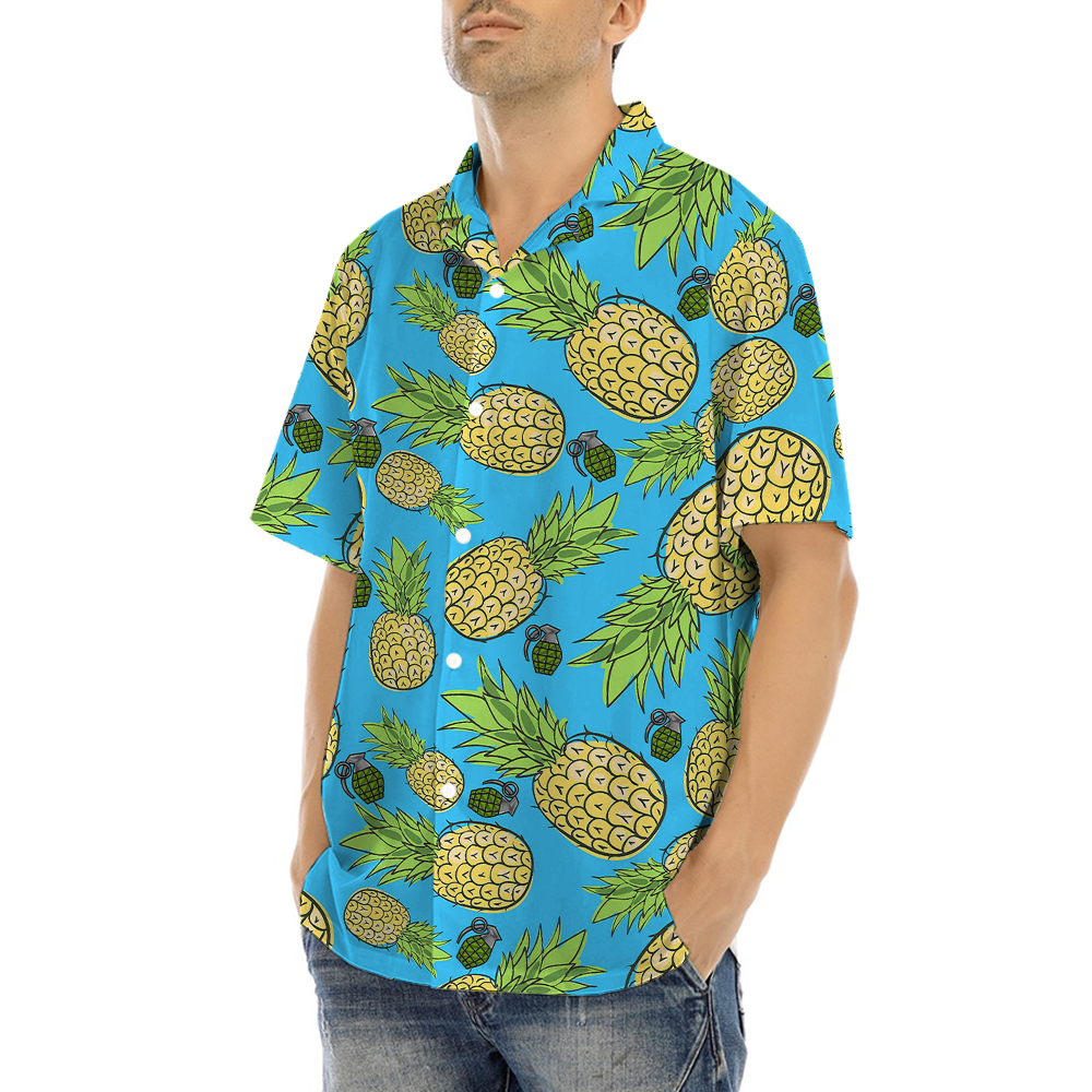 Grenade Tactical Pineapple Hawaiian Shirt