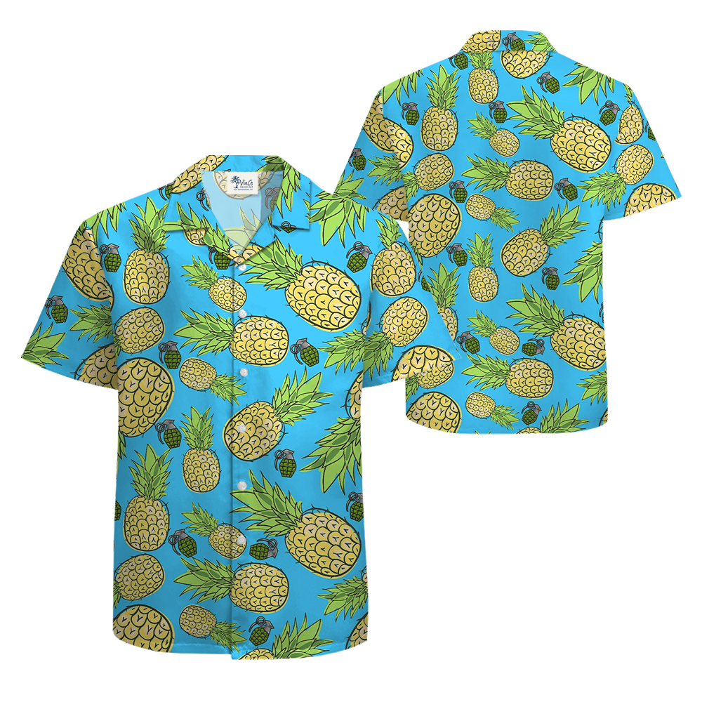Grenade Tactical Pineapple Hawaiian Shirt