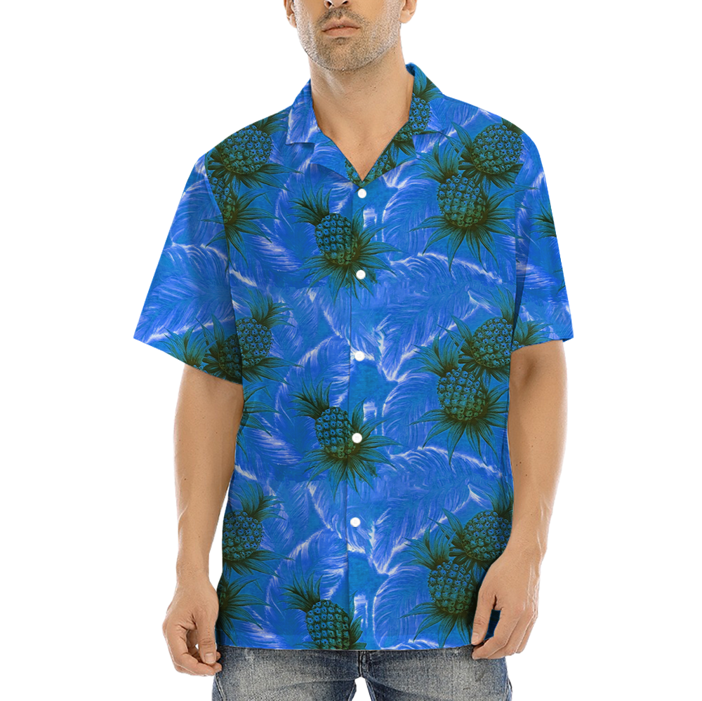 Vintage Pineapple Aloha Shirt