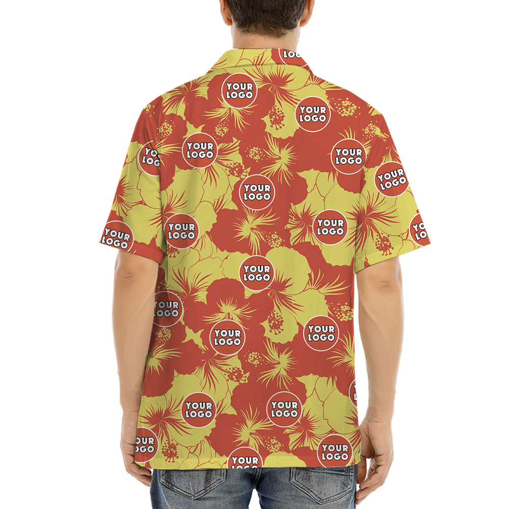 Sunset Hibiscus Theme Hawaiian Shirt Custom Pictures