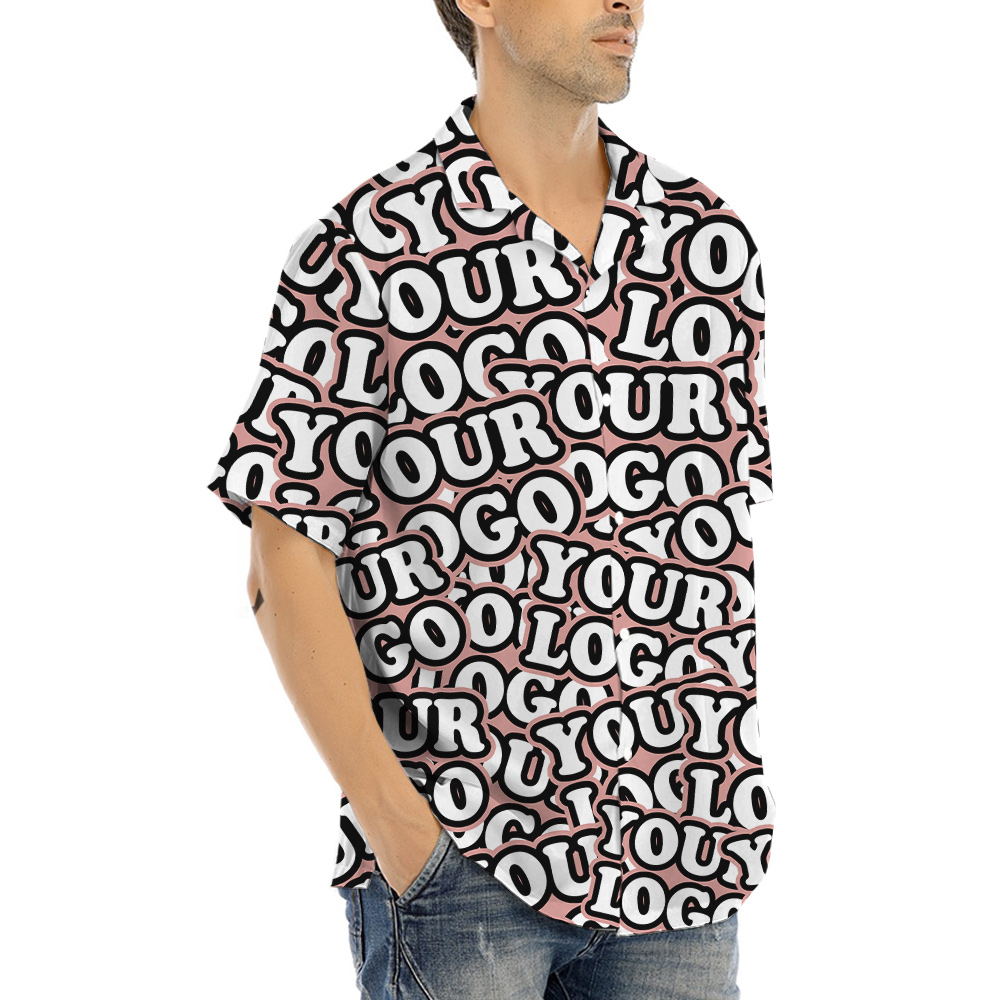 All Over Print Team Logo Hawaiian Shirt