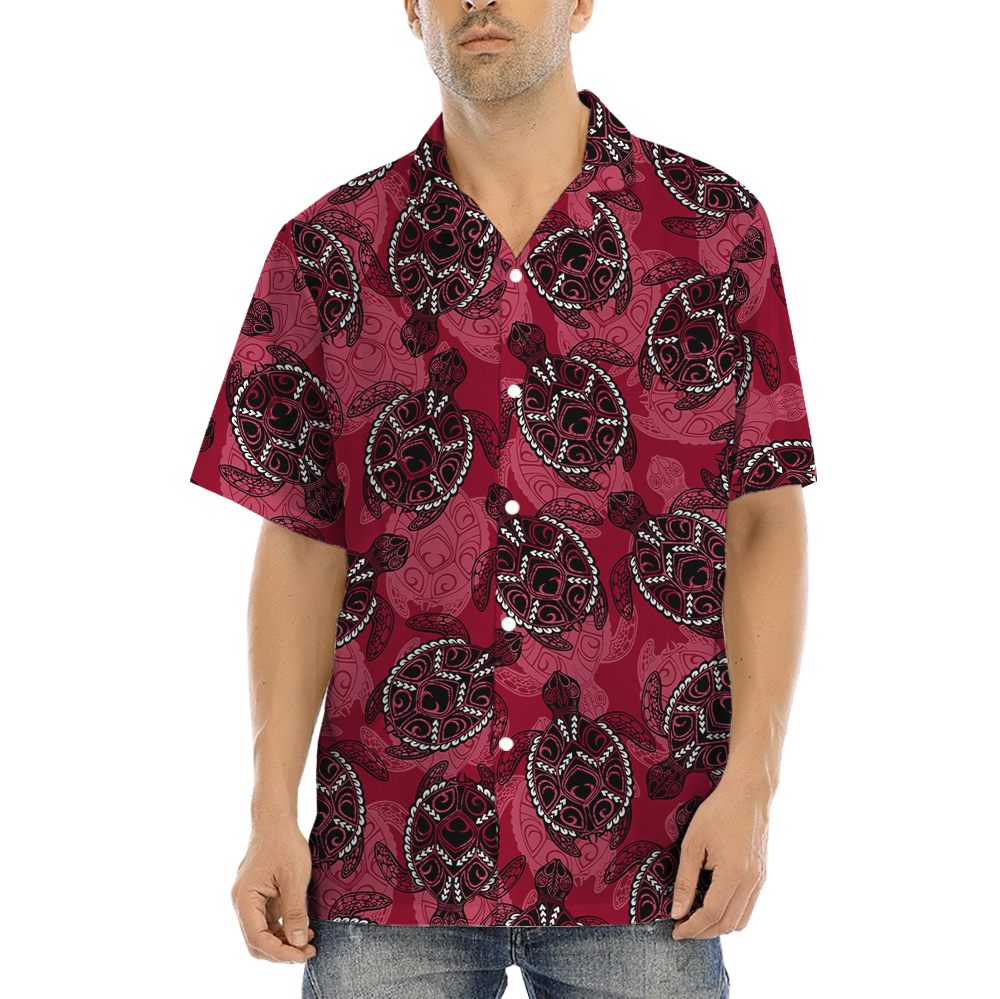 Vintage Turtle Aloha Button Shirt - variant image 1