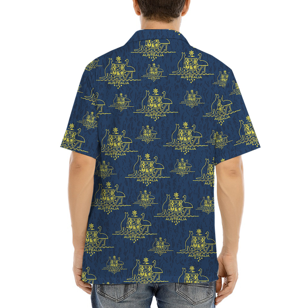 Aussie Symbol Hawaiian Shirt for Men