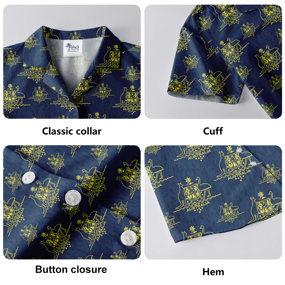 Aussie Symbol Hawaiian Shirt for Men