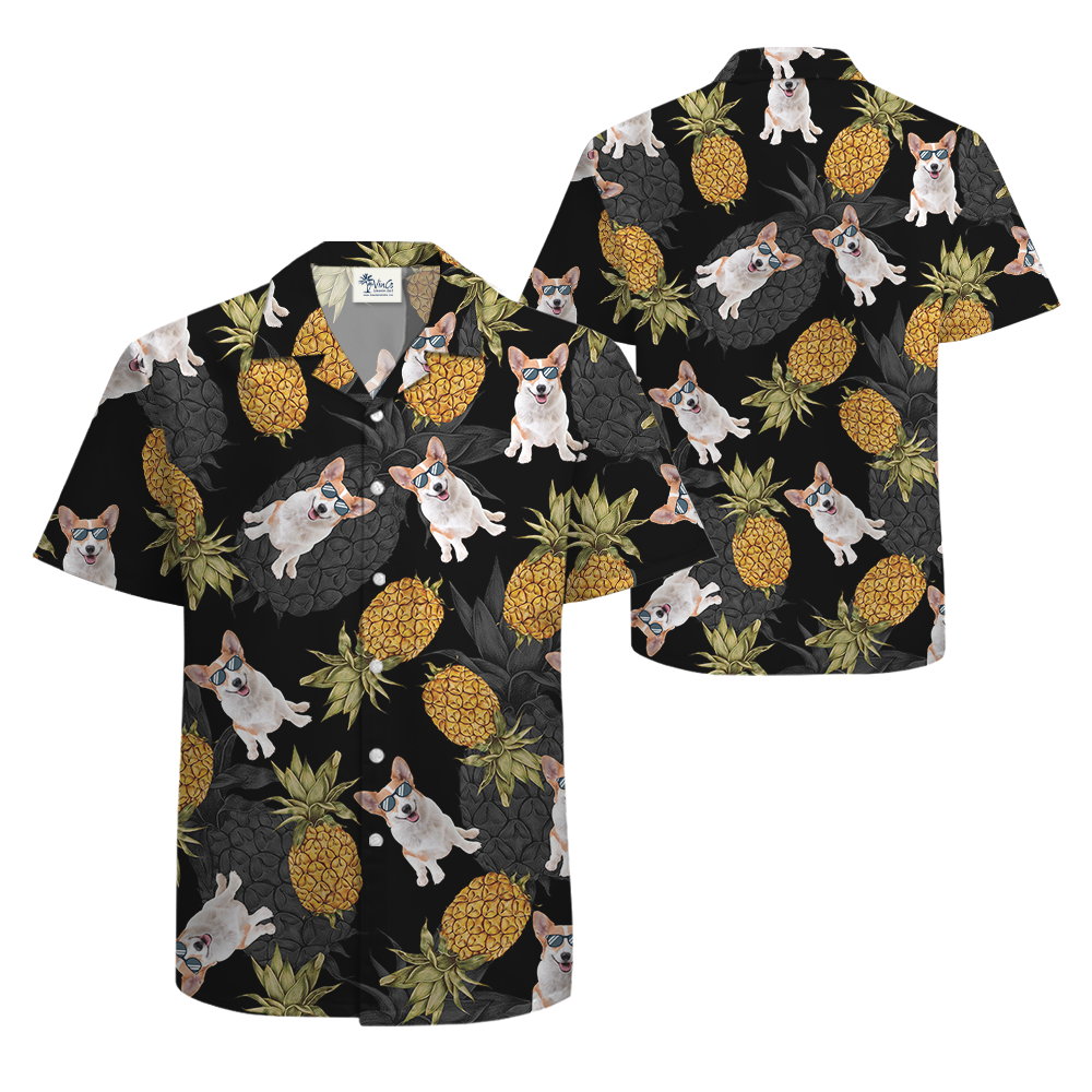[12 Designs] Custom Dog Face Hawaiian Shirt