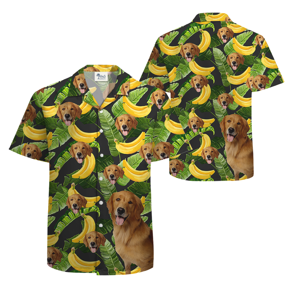 [12 Designs] Custom Dog Face Hawaiian Shirt