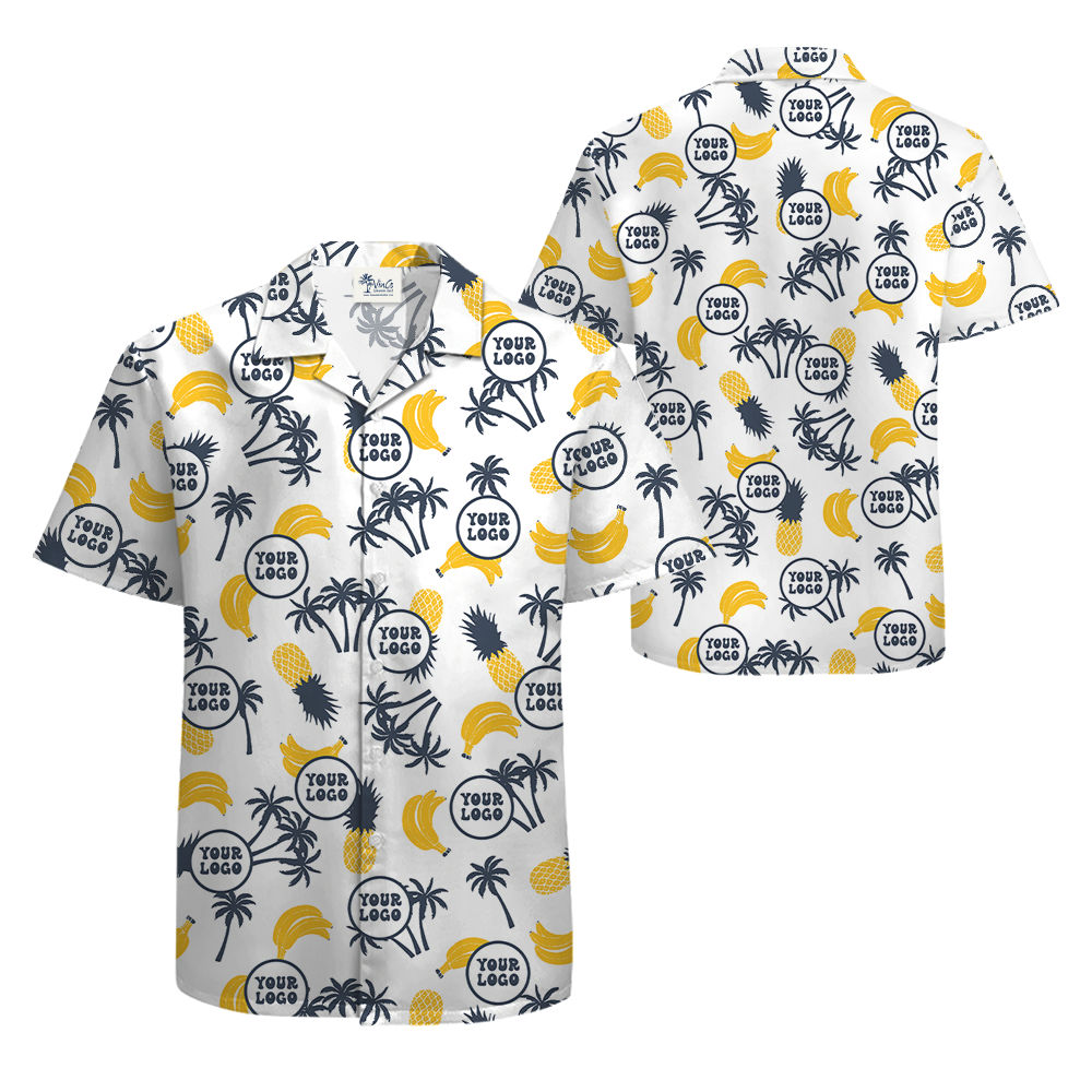[12 Designs] Tropical Hawaiian Shirt With Custom Logo