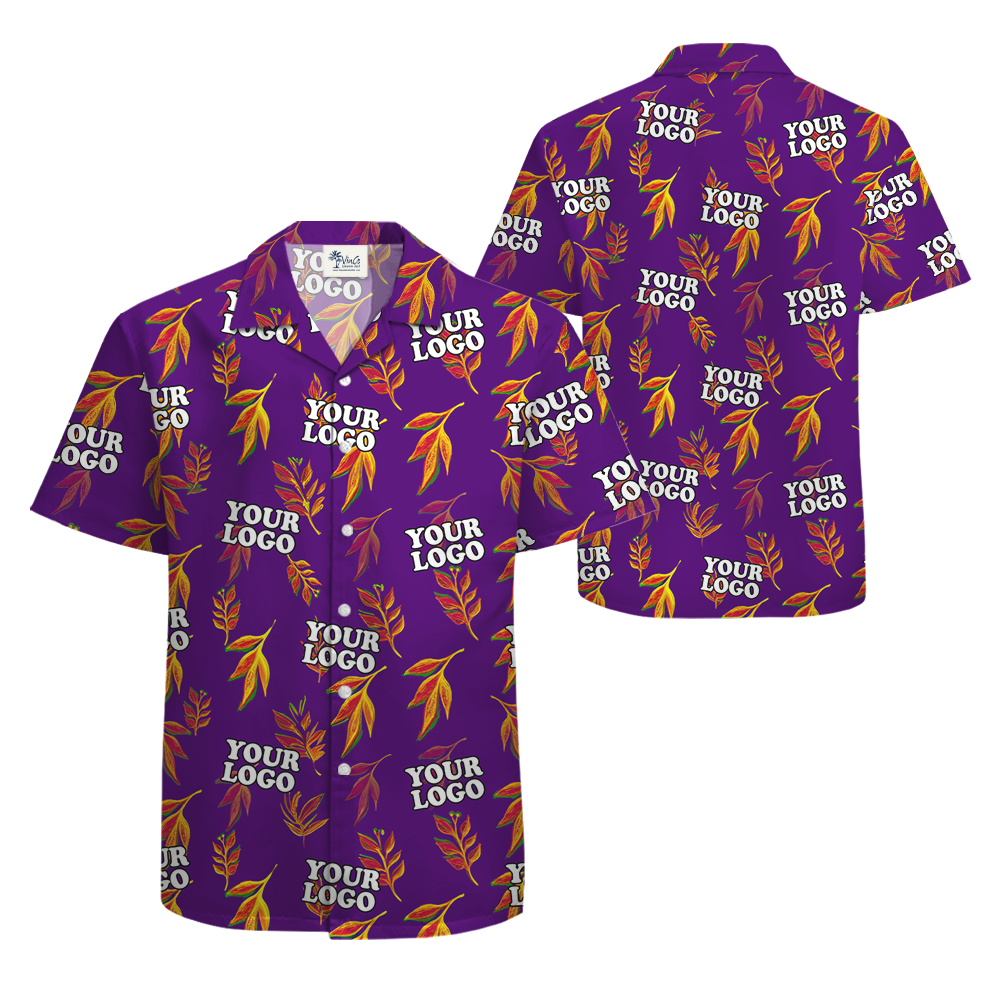 [12 Designs] Tropical Hawaiian Shirt With Custom Logo