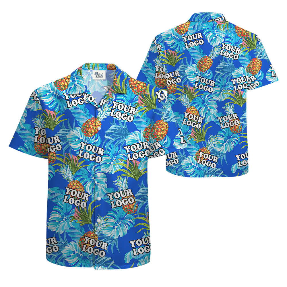 [12 Designs] Tropical Hawaiian Shirt With Custom Logo