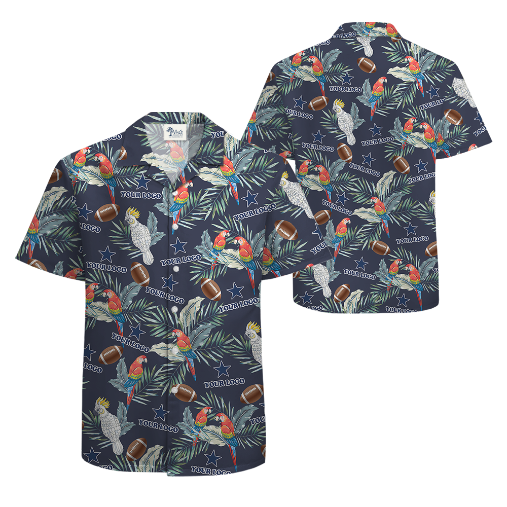 [12 Designs] Custom Logo Hawaiian Shirt