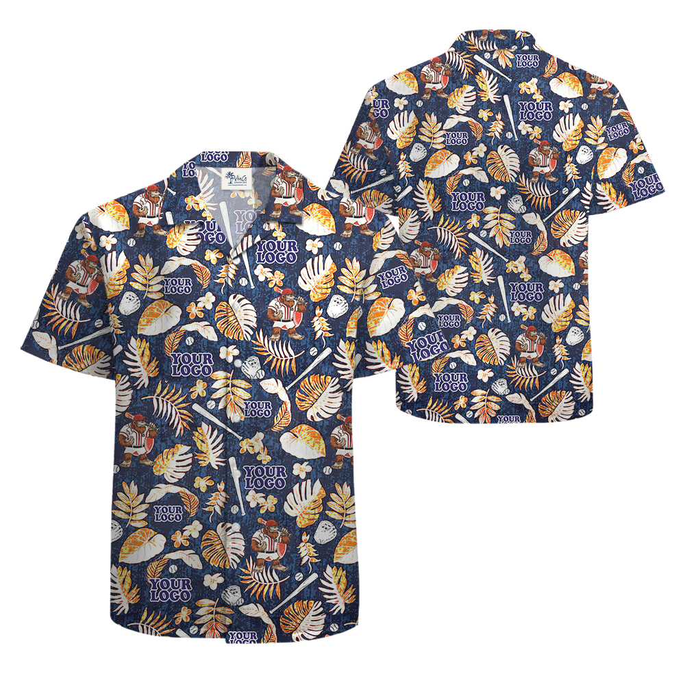 [12 Designs] Custom Logo Hawaiian Shirt