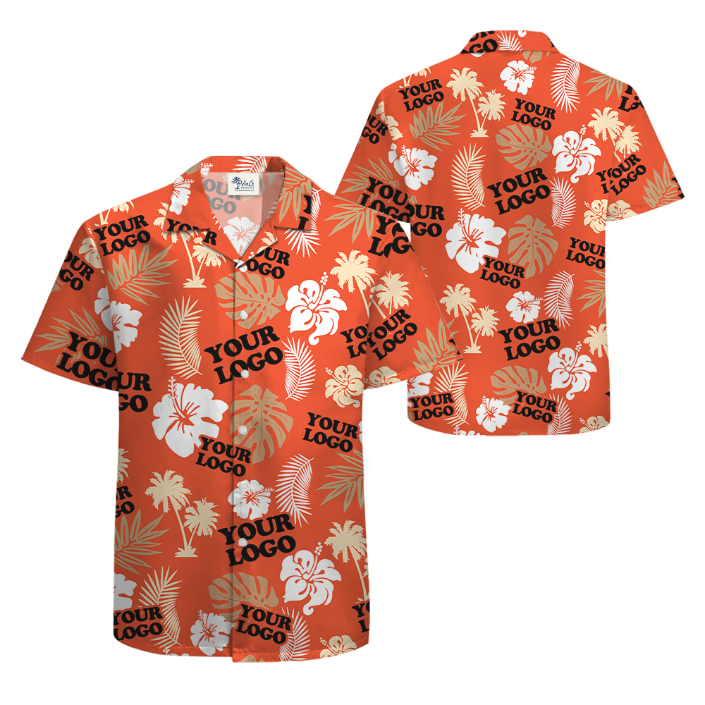 [12 Designs] Custom Logo Hawaiian Shirt