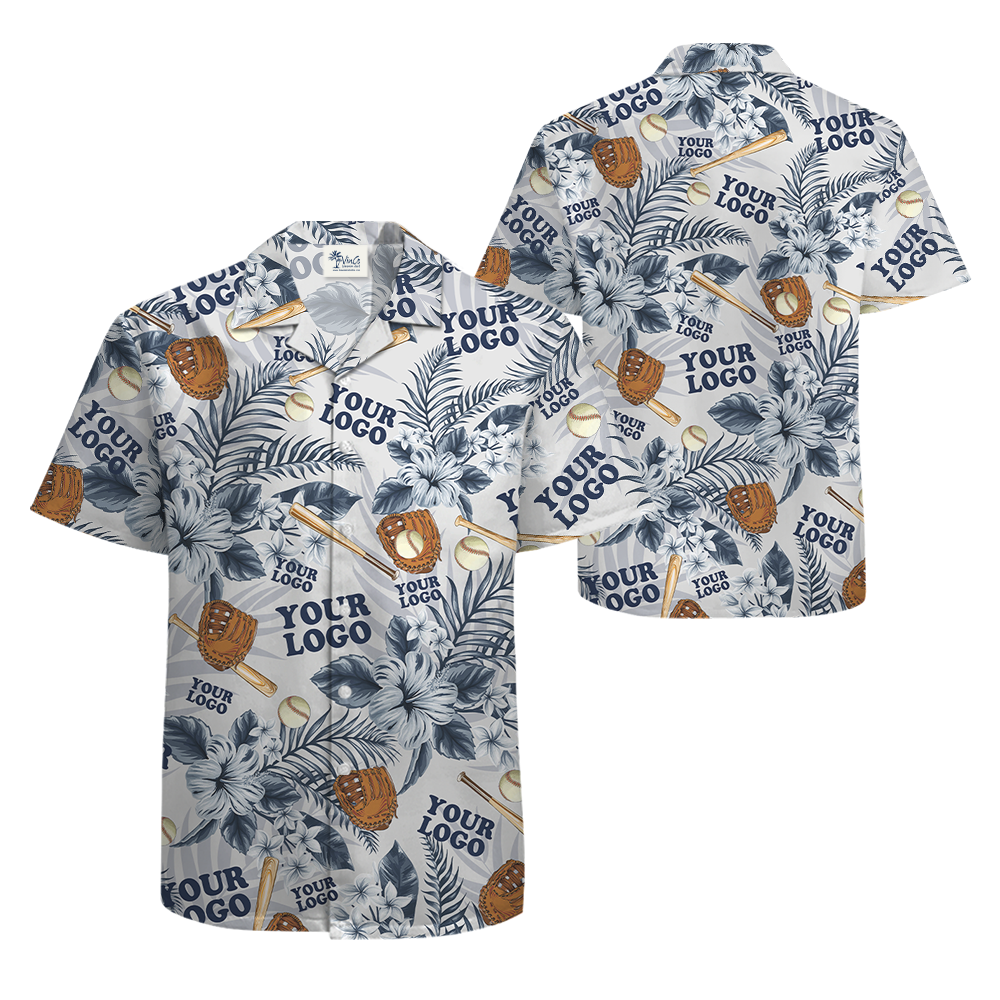 [12 Designs] Custom Logo Hawaiian Shirt