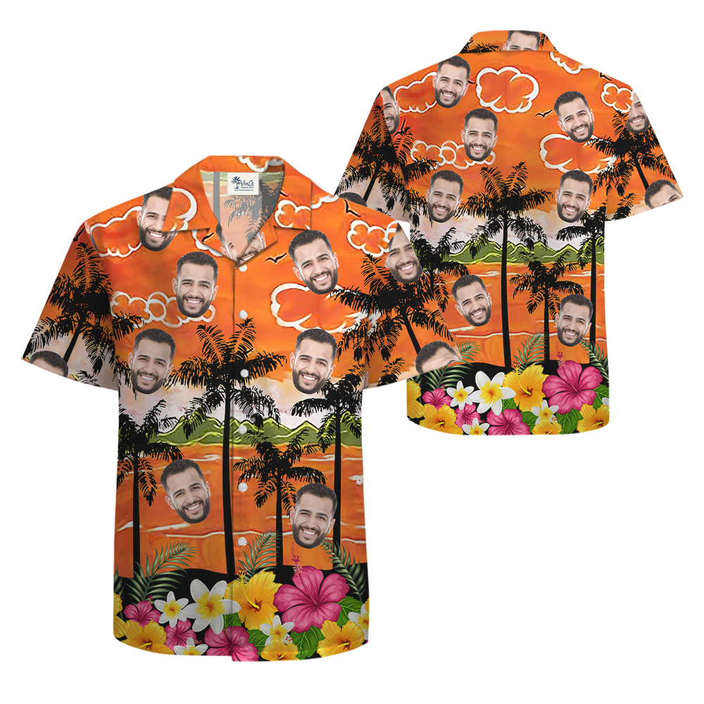 [12 Designs] Custom Face Aloha Shirt