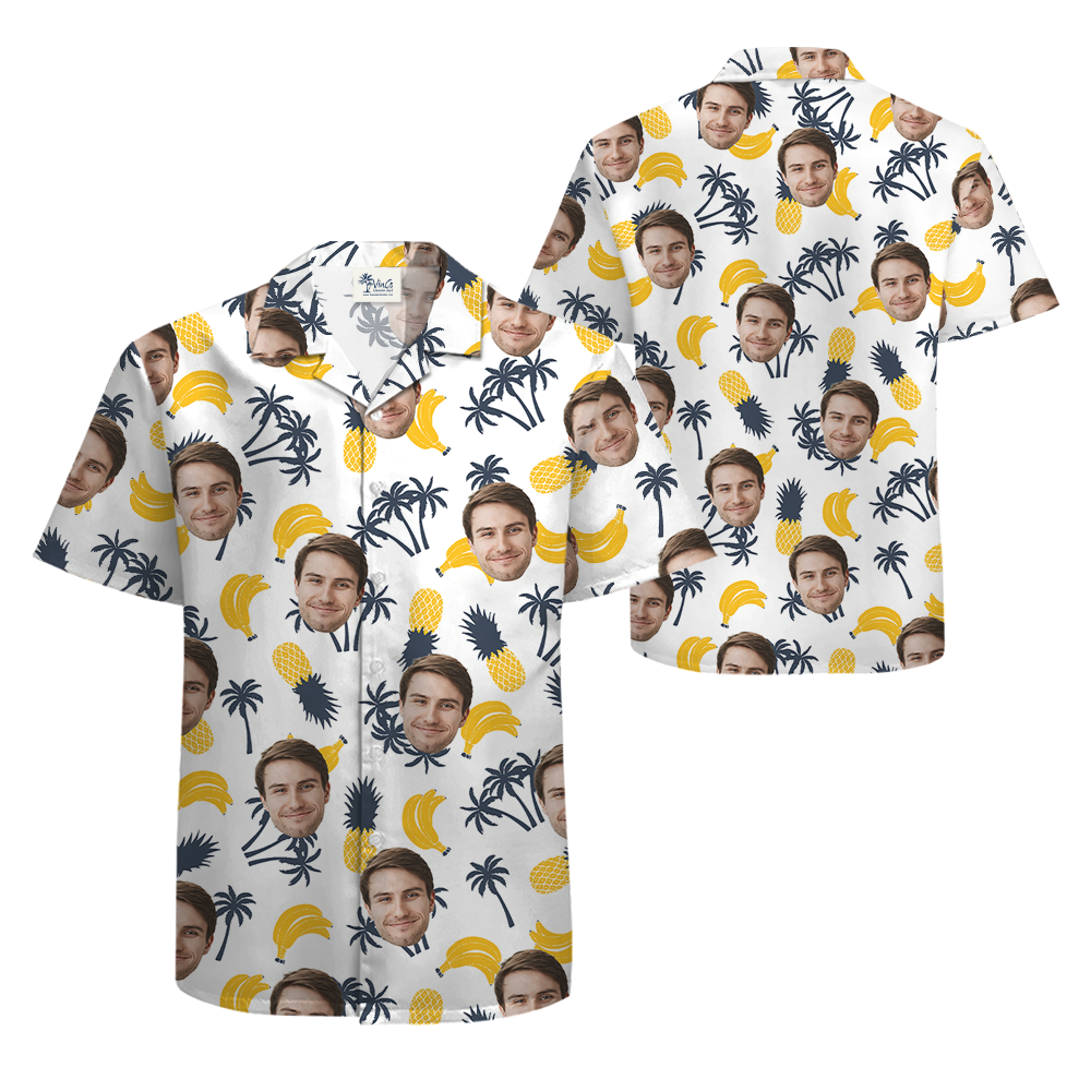[12 Designs] Custom Face Aloha Shirt