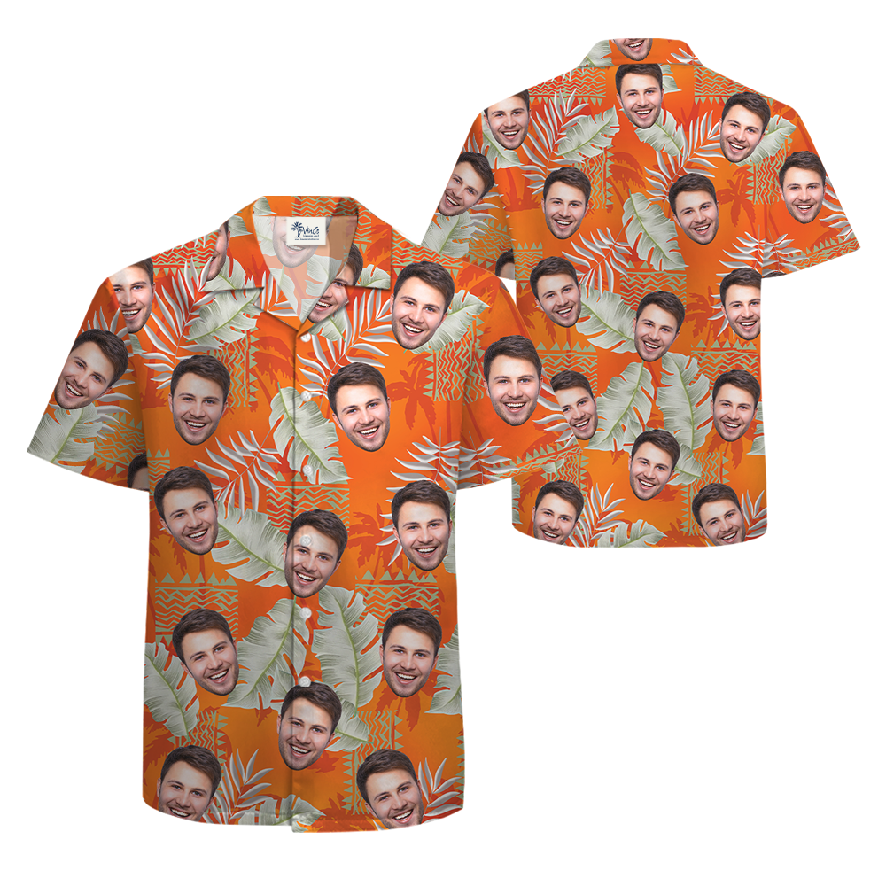 [12 Designs] Custom Face Aloha Shirt