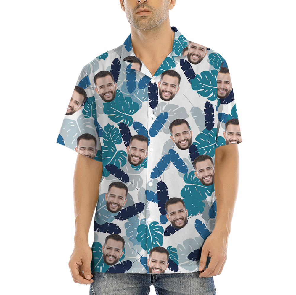 Custom Face Hawaiian Shirt With 12 Designs