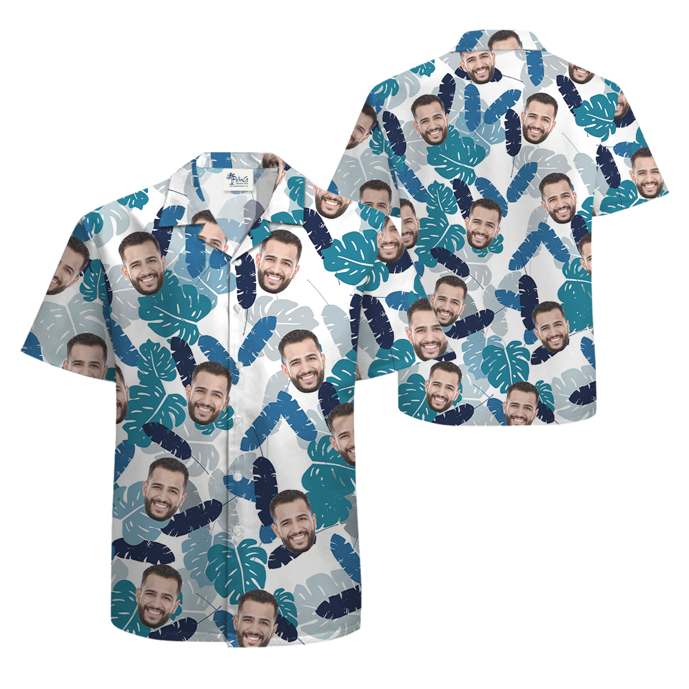 Custom Face Hawaiian Shirt With 12 Designs