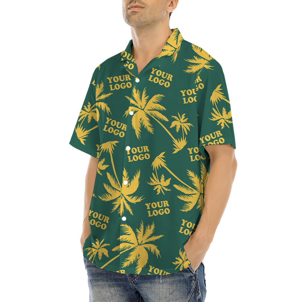 [12 Designs] Tropical Hawaiian Shirt With Custom Logo