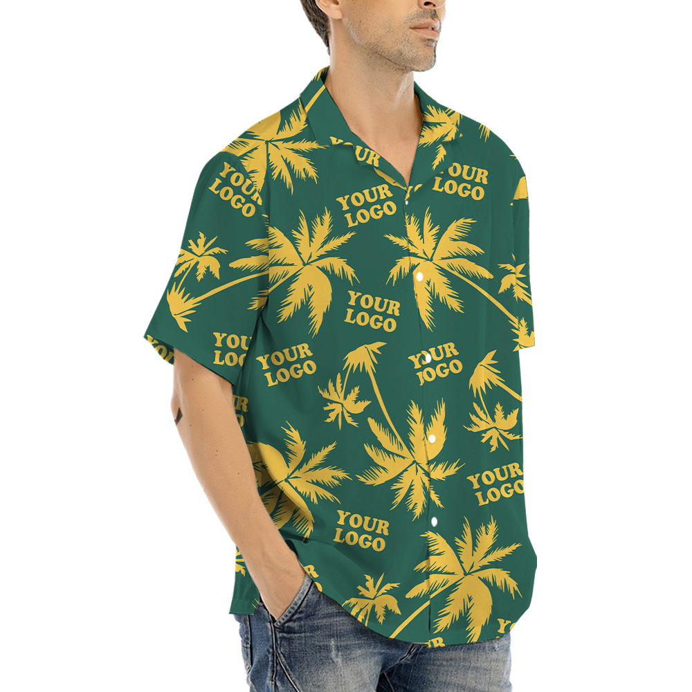 [12 Designs] Tropical Hawaiian Shirt With Custom Logo