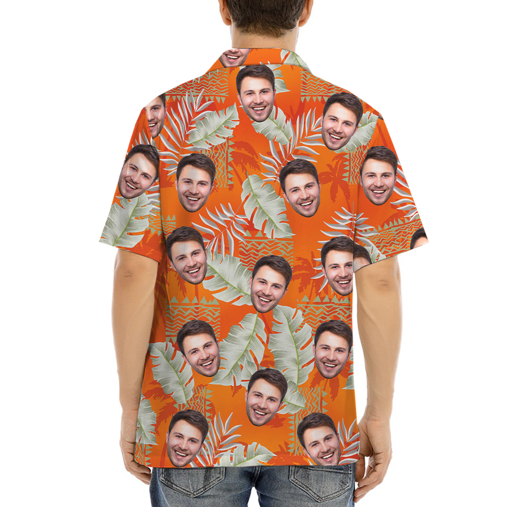 [12 Designs] Custom Face Aloha Shirt