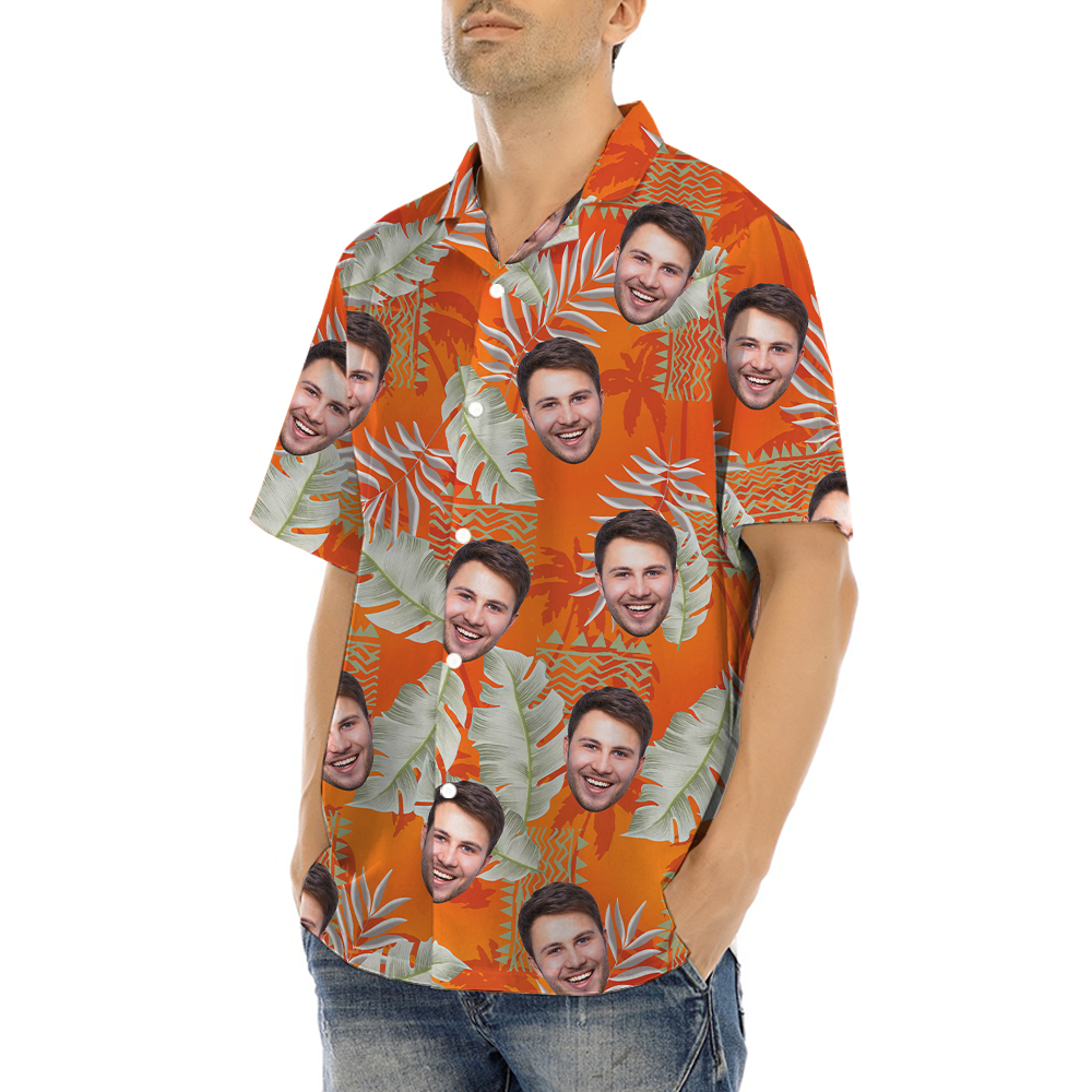 [12 Designs] Custom Face Aloha Shirt