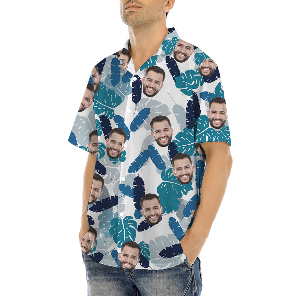 Custom Face Hawaiian Shirt With 12 Designs