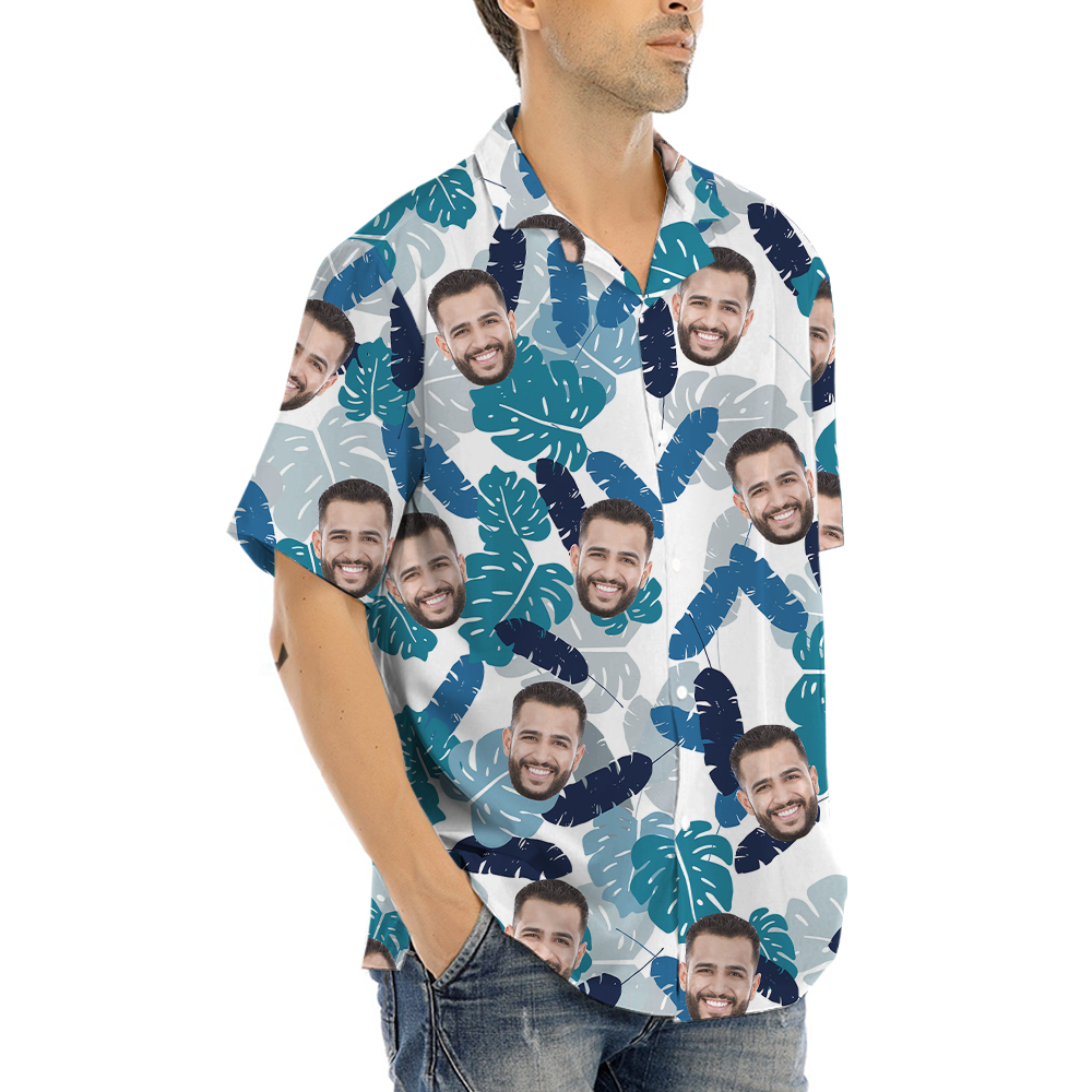 Custom Face Hawaiian Shirt With 12 Designs