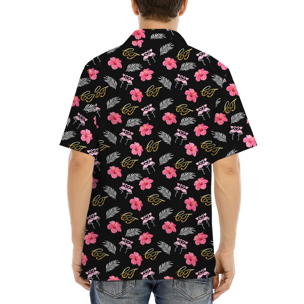 Personalized Name Anniversary Hawaiian Shirt For Couples