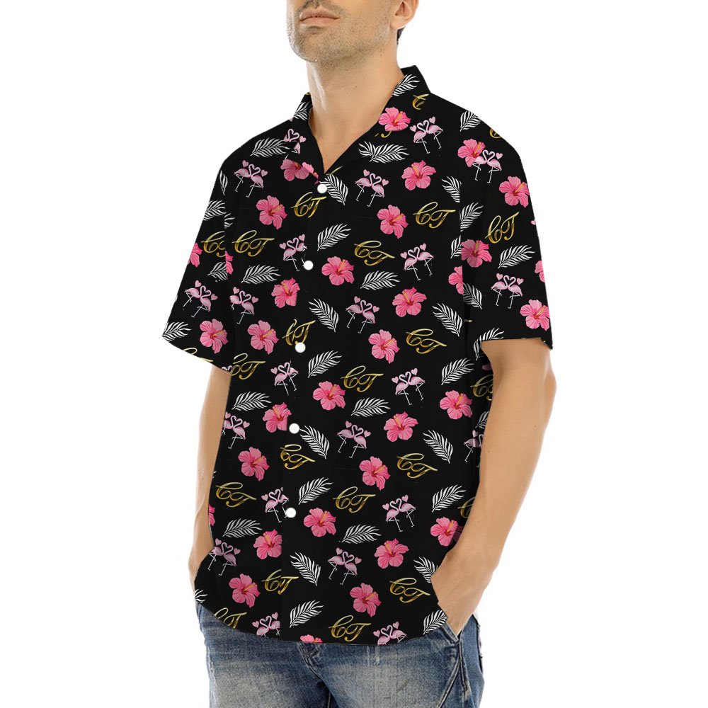 Personalized Name Anniversary Hawaiian Shirt For Couples