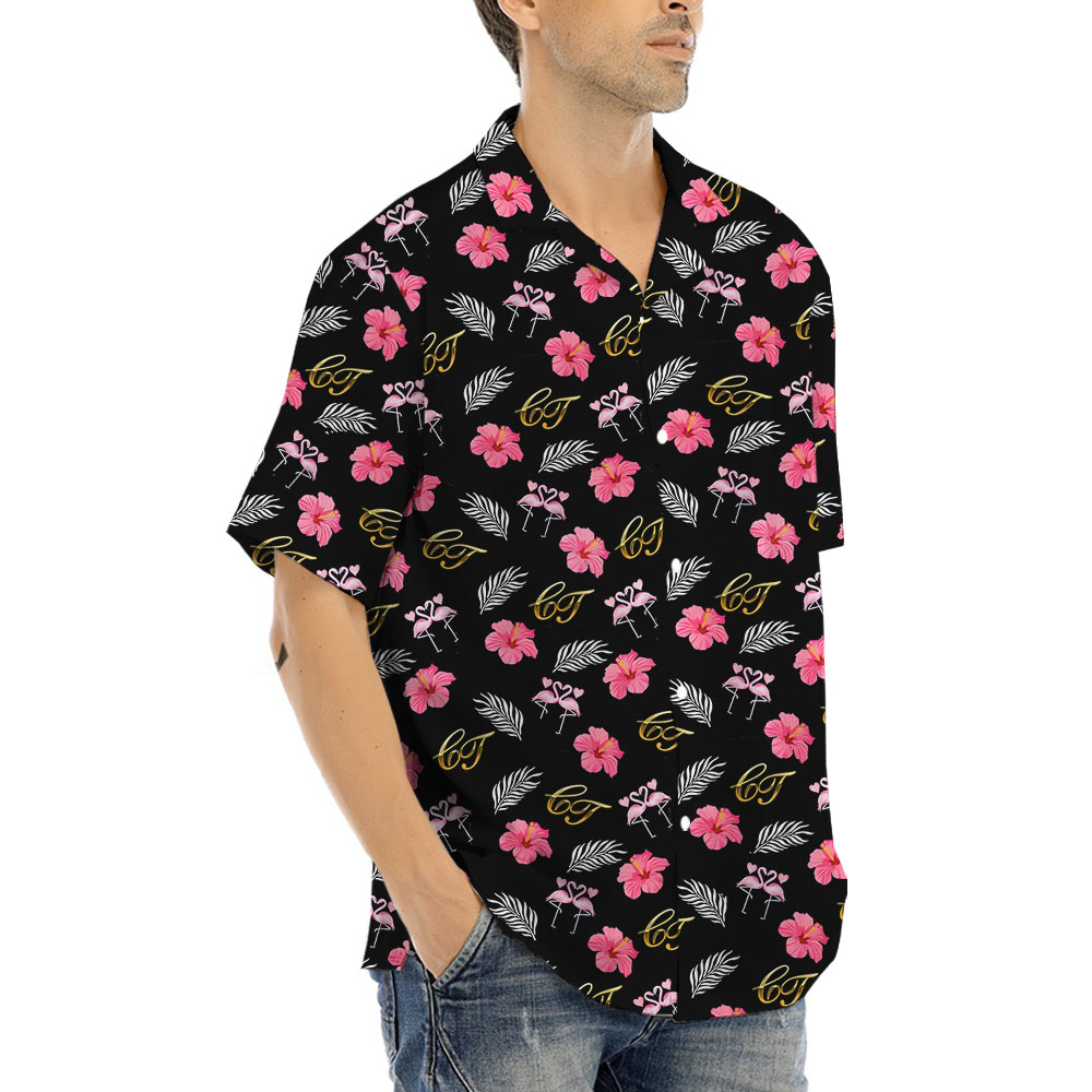 Personalized Name Anniversary Hawaiian Shirt For Couples