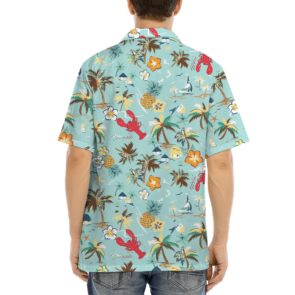 Tropical Lobster Hawaiian Shirt
