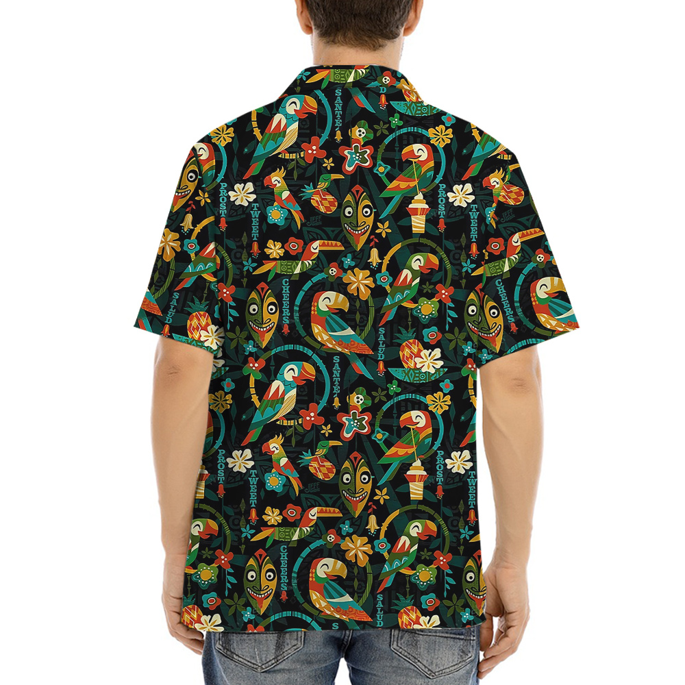 Parrot Tiki Vintage Aloha Shirt