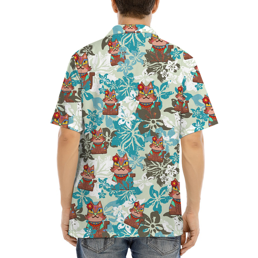 Tiki Cat Hawaiian Shirt