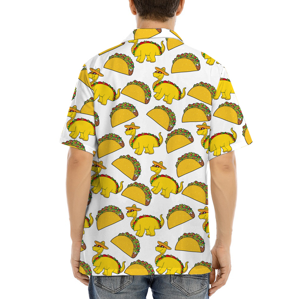 Taco Dinosaur Hawaiian Shirt