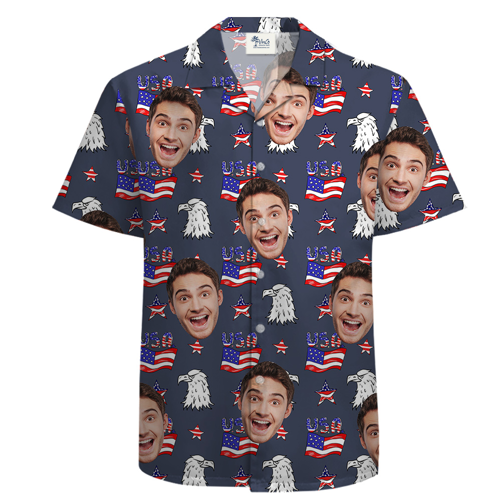 Eagle Custom Independence Day 100% Cotton Shirt - variant image 1