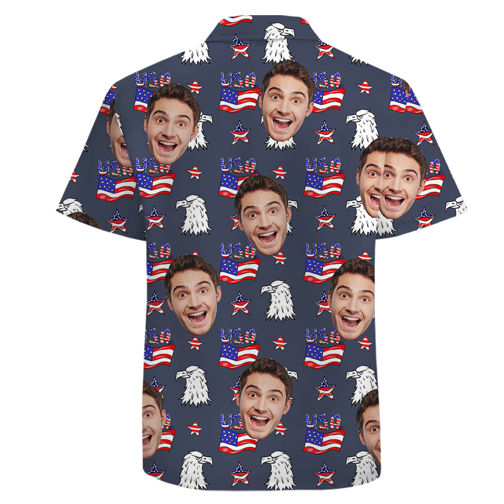 Eagle Custom Independence Day 100% Cotton Shirt