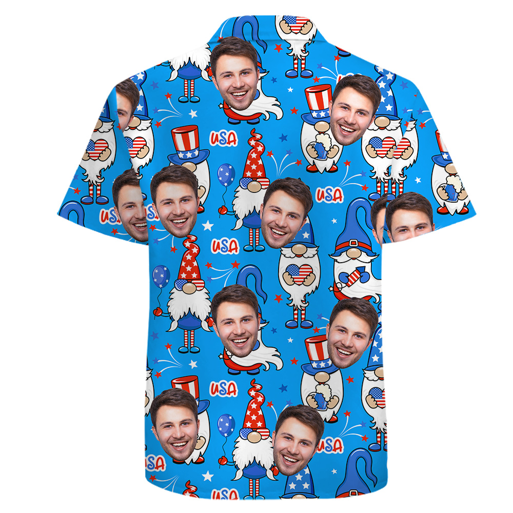 Funny Custom Independence Day 100% Cotton Shirt