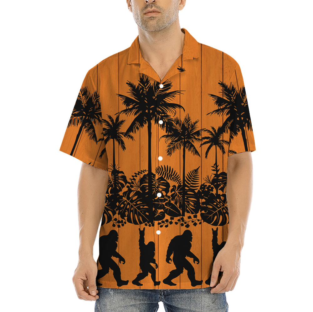 Bigfoot Classic Aloha Button Up Shirt - variant image 1