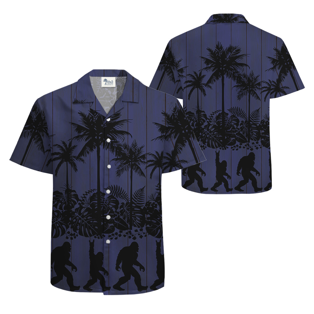 Bigfoot Classic Aloha Button Up Shirt